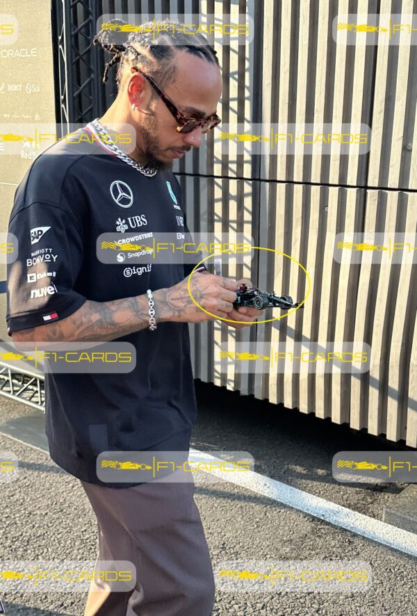 Lewis Hamilton signed model сar Mercedes F1 Team 2020