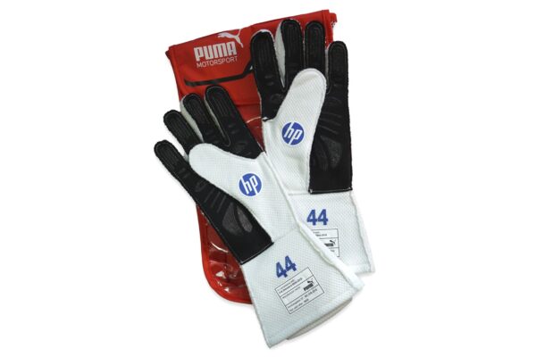 2025 Miami GP Official signed authentic Lewis Hamilton's gloves from Ferrari F1 team