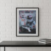 Poster. 2025 Japanese GP Winner - signed by driver Max Verstappen