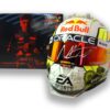 Max Verstappen signed scale model helmet 2023 Las Vegas GP