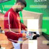 Photograph "2024 Olimpic Champion"  signed by Novak Djokovic