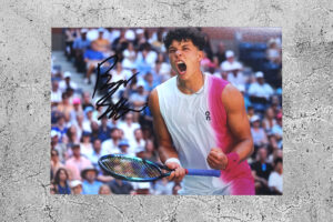 Photograph "2025 Ben Shelton"  signed by Ben Shelton