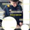 Max Verstappen signed scale model helmet 2024 World Champion