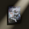 Poster. 2025 Japanese GP Winner - signed by driver Max Verstappen