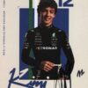 Autograph card 2025 Italian GP signed by Kimi Antonelli