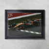 Photo. 2025 Belgian GP Winner signed by driver - Oscar Piastri