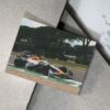Photo. 2025 Emilia Romagna GP , Isack Hadjar  - signed by driver Isack Hadjar