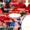 Antonio Giovinazzi, Alessandro Pier Guidi, James Calado signed 24H Le Mans model car Ferrari 2023
