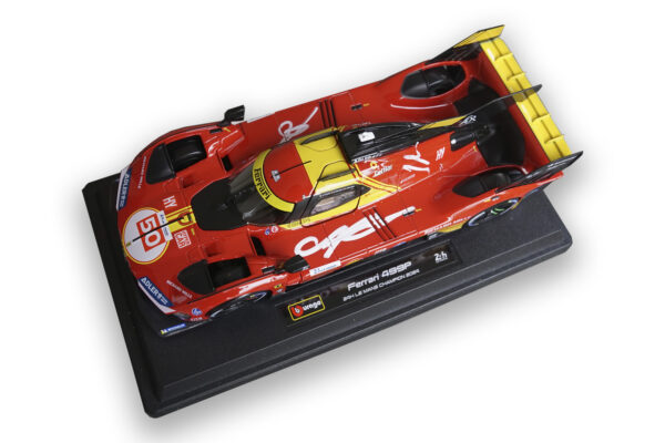 машина 50 (2) Antonio Fuoco, Miguel Molina, Nicklas Nielsen signed 24H Le Mans model car Ferrari 2024