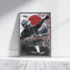 Poster. 2026 Japanese GP Winner - signed by driver Andrea Kimi Antonelli