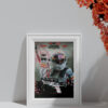 Poster. 2025 Japanese GP Winner - signed by driver Max Verstappen