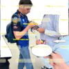 Max Verstappen signed scale model helmet 2024 Season