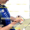 Max Verstappen signed scale model helmet 2023 Japanese GP